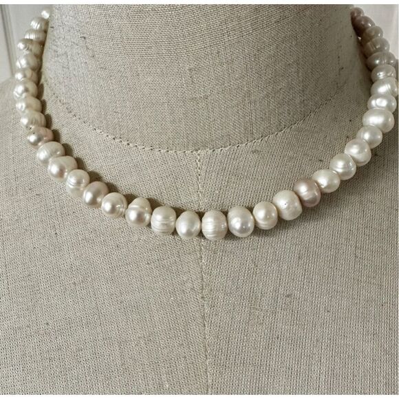 cultured fresh water pearl necklace Jewelry - genuine cultured  fresh water  pearl jewelry  necklace